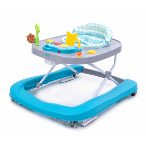 Premergator impingator 4Baby WALK'N PUSH 2 in 1 Turcoaz - imagine 7